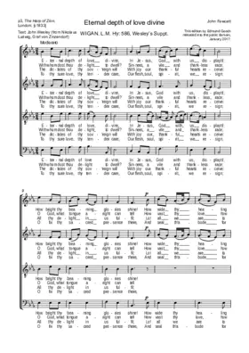 Eternal depth of love divine