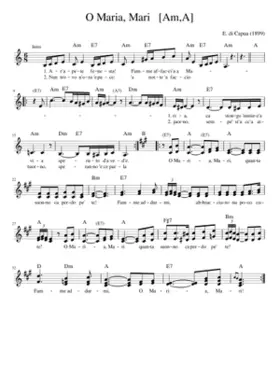 O Maria Mari [AmA]