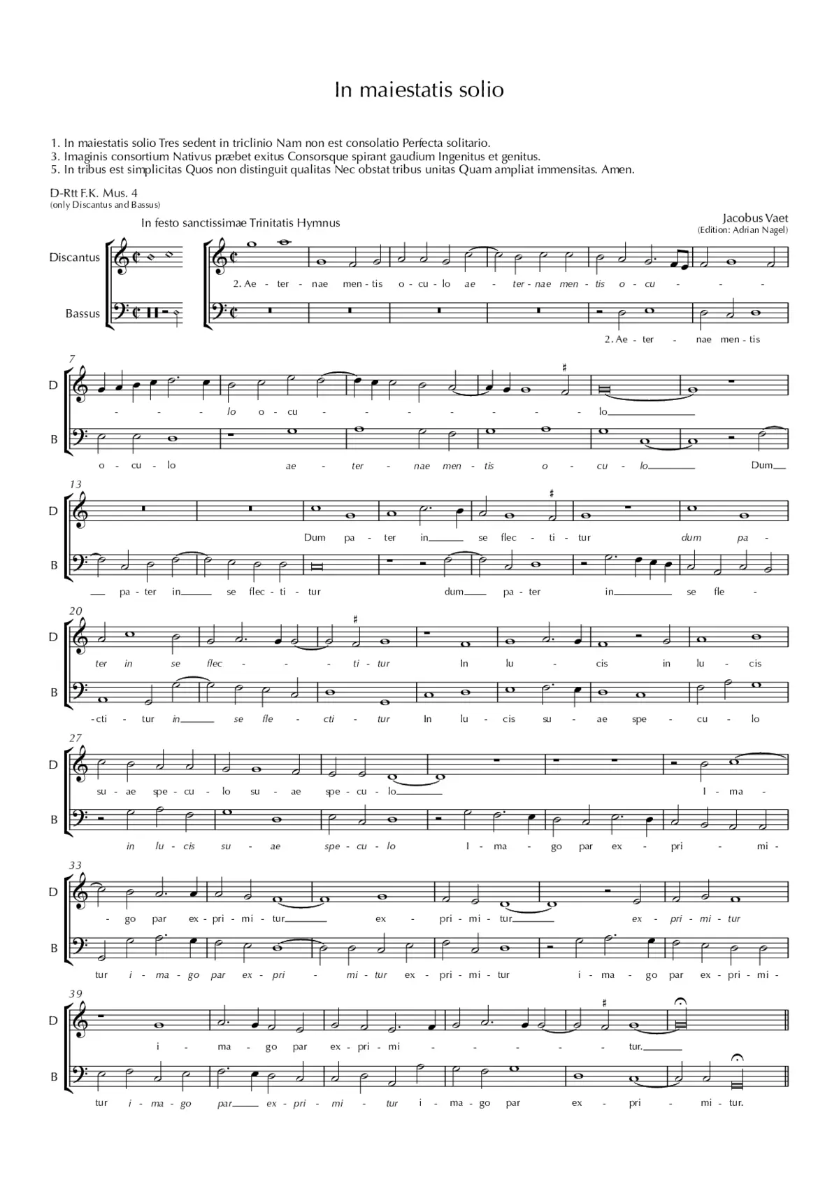 In maiestatis solio - Page 1