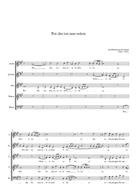 Poi che voi non volete