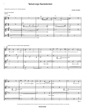 Tantum ergo Sacramentum