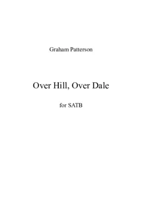 Over hill, over dale