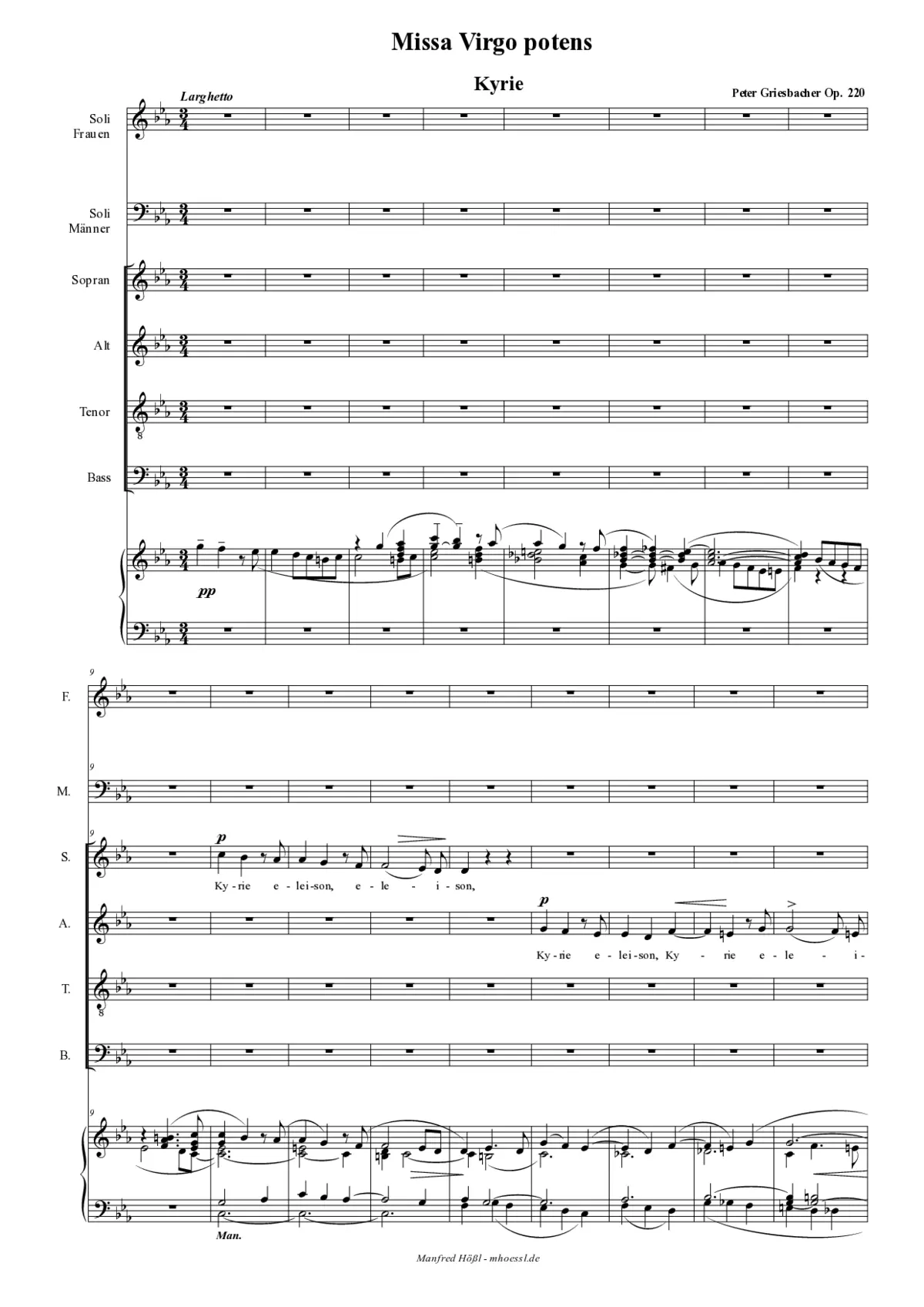 Missa Virgo potens - Page 1