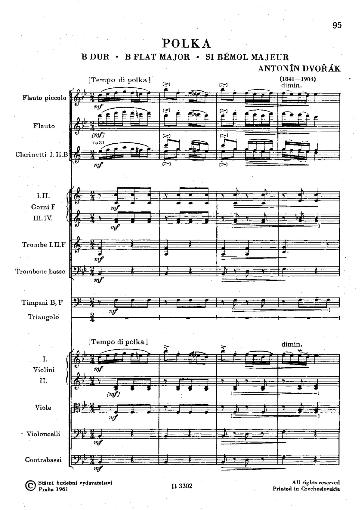 Polka for Prague Students - Page 1