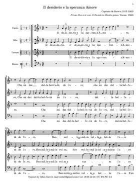 Il desiderio e la speranza Amore