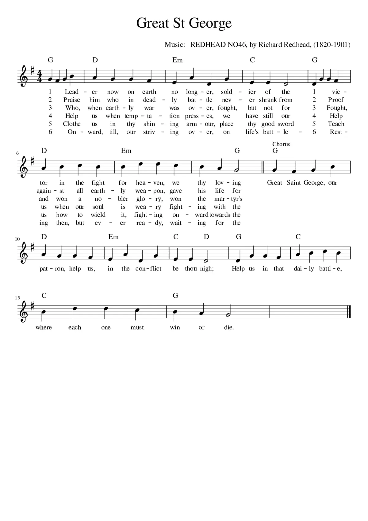 Great St George - Page 1