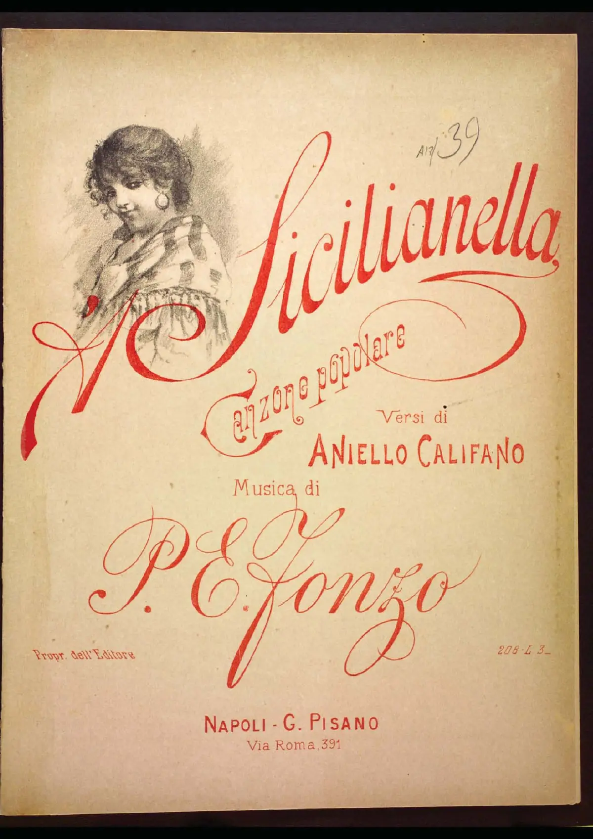 'A sicilianella - Page 1