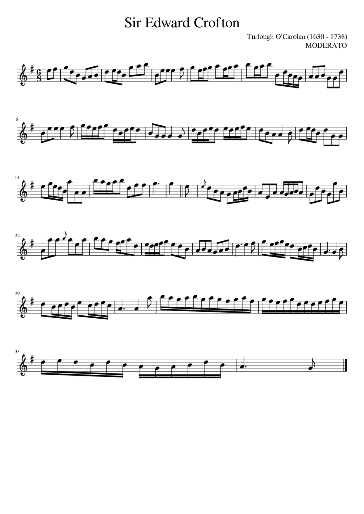 Sir Edward Crofton - Page 1