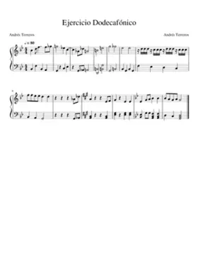 Ejercicio Dodecafónico