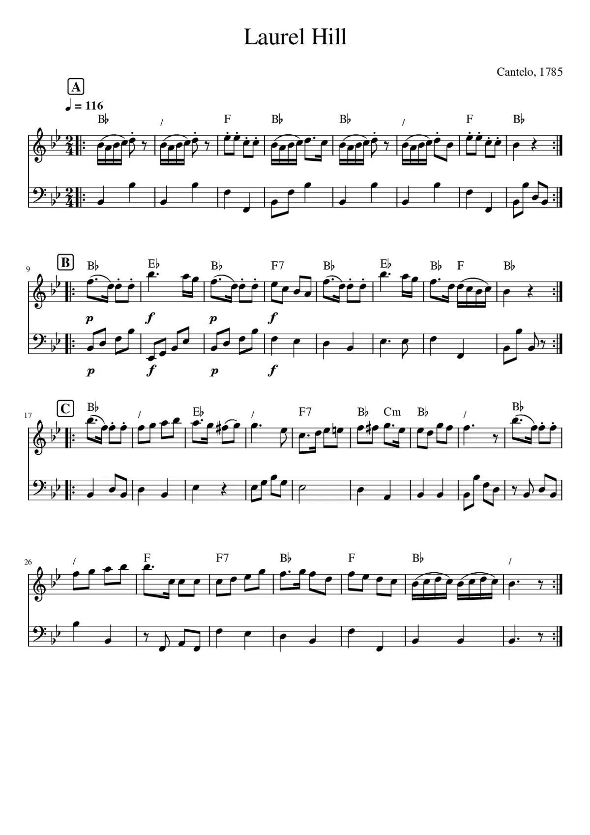 Laurel Hill - Page 1