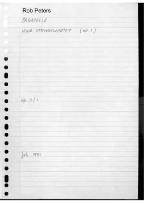 3 Pieces for Strings