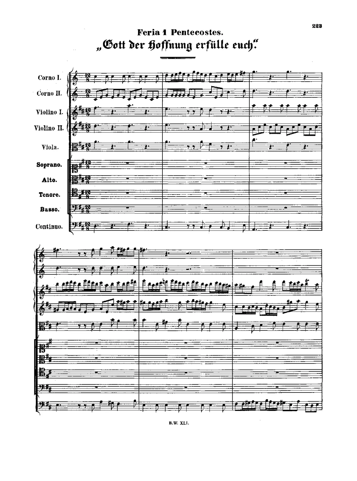 Gott der Hoffnung erfülle euch - Page 1