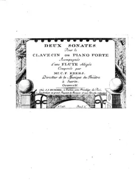 2 Sonatas for Keyboard and Flute, Op.4