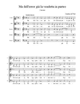 Ma dell'error già la vendetta in parte