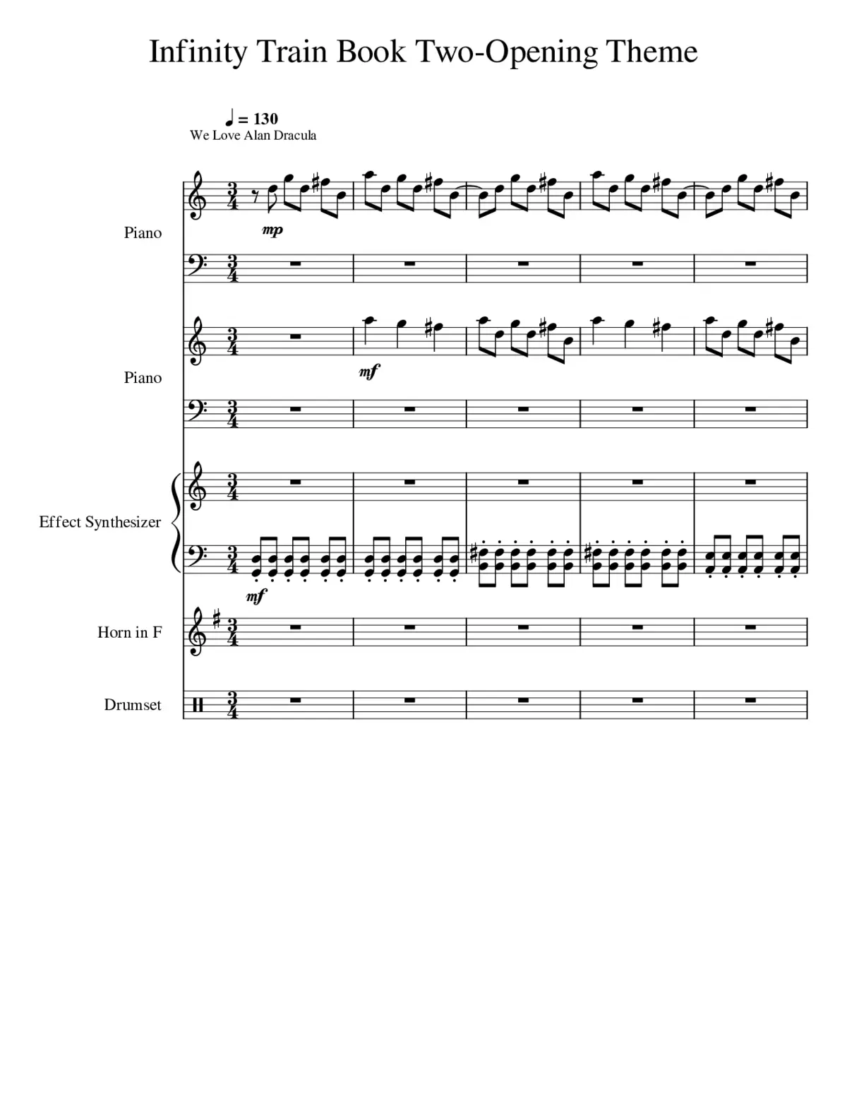 MT/Lake's Theme - Page 1