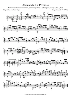 Alemanda, La Preciosa