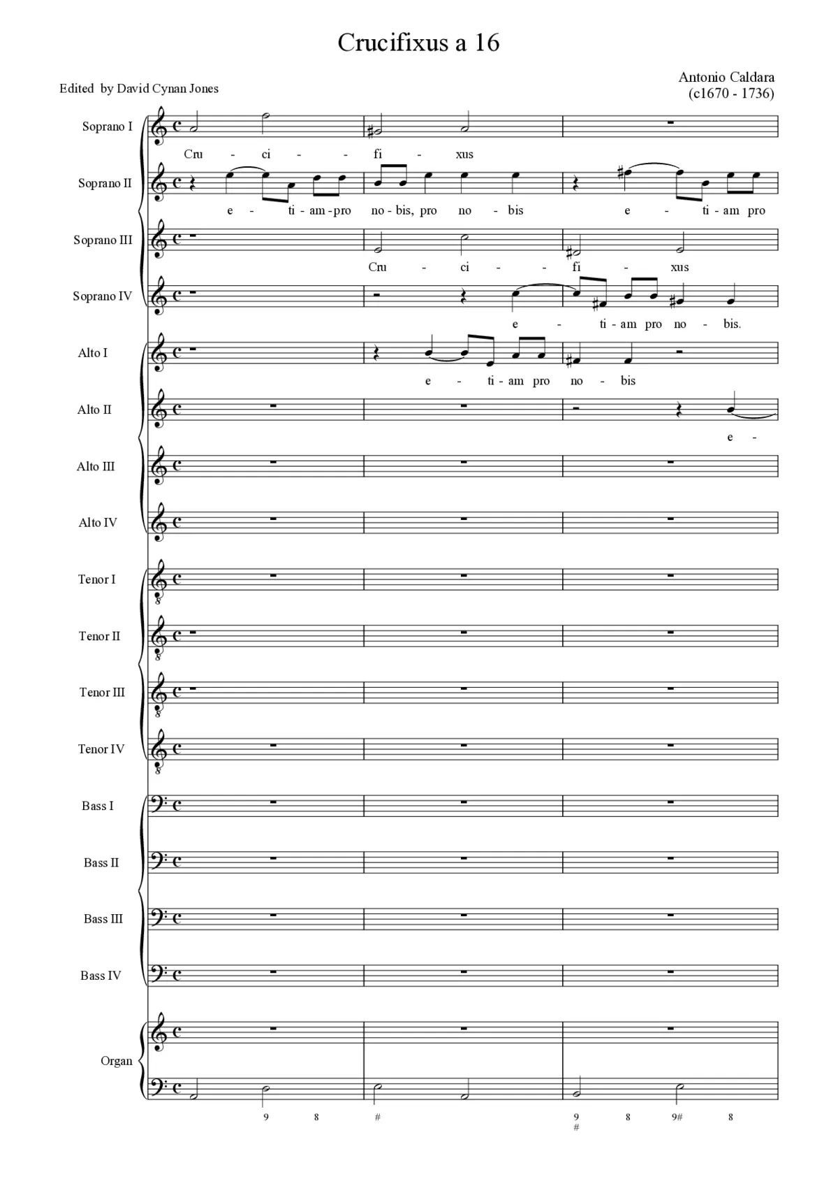 Crucifixus a 16 - Page 1