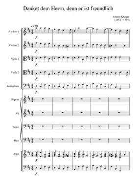 Danket dem Herrn denn er ist freundlich