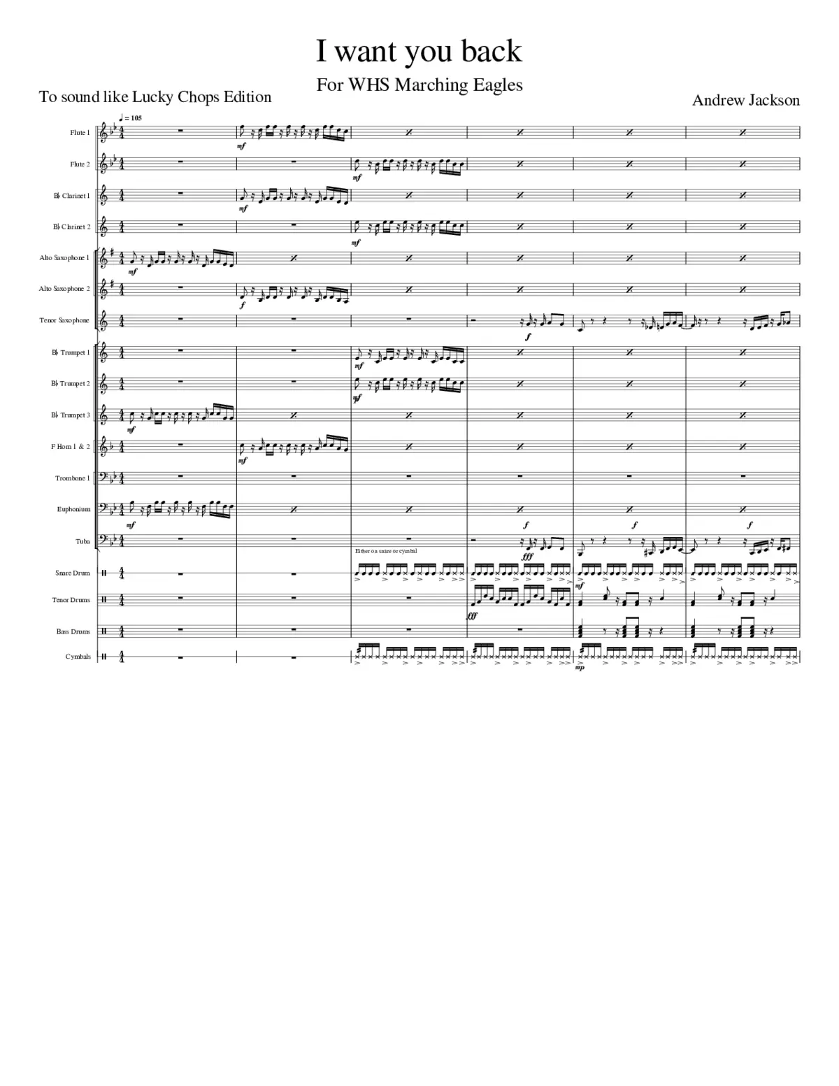 i want you back - Page 1