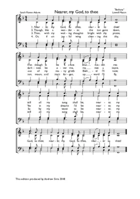 Nearer, my God, to thee