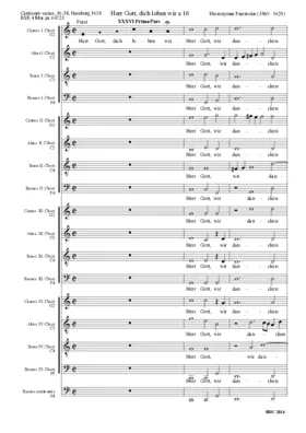 Herr Gott, dich loben wir a 16