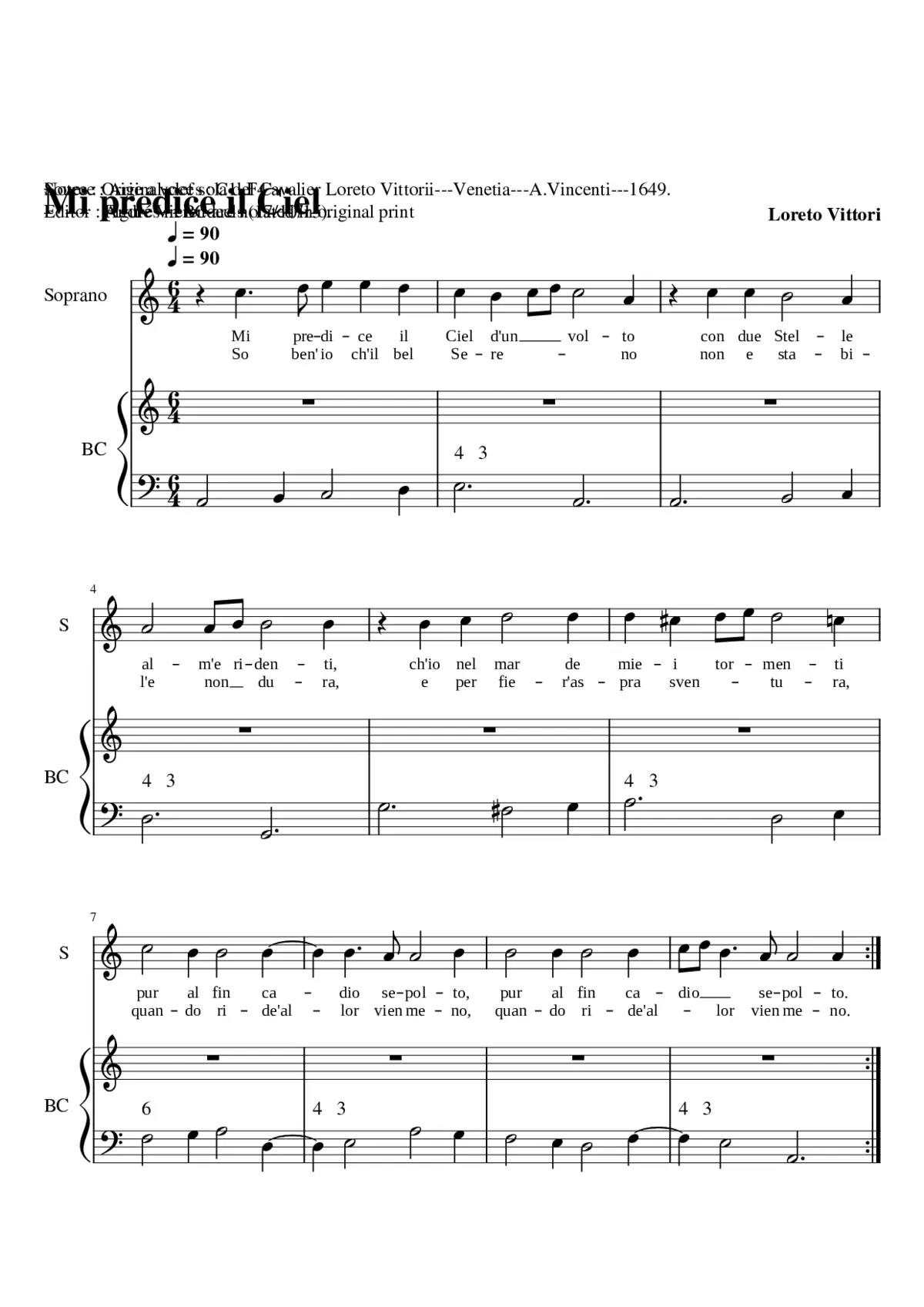 Mi predice il Ciel - Page 1