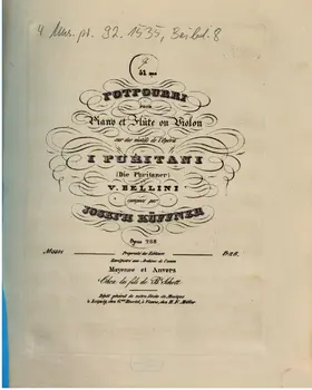 Potpourri for Flute or Violin and Piano No.51
