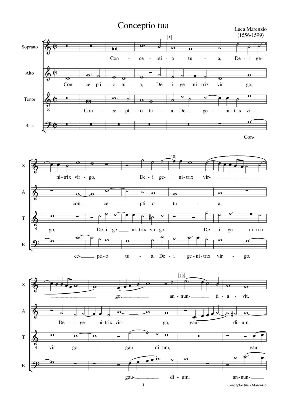 Conceptio tua - Page 1