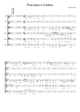 D'un lauro à l'ombra