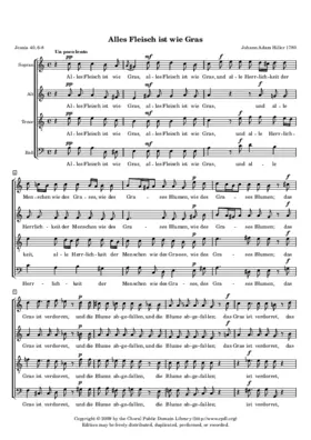 Alles Fleisch ist wie Gras