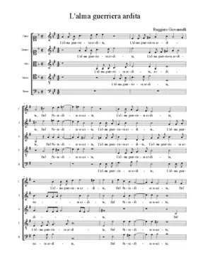 L'alma guerriera ardita