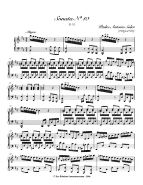 Keyboard Sonata in B minor, R.10