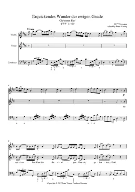 Erquickendes Wunder der ewigen Gnade