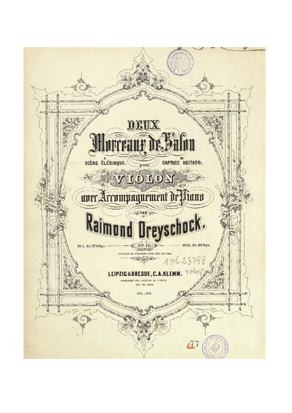 2 Morceaux de salon - Page 1
