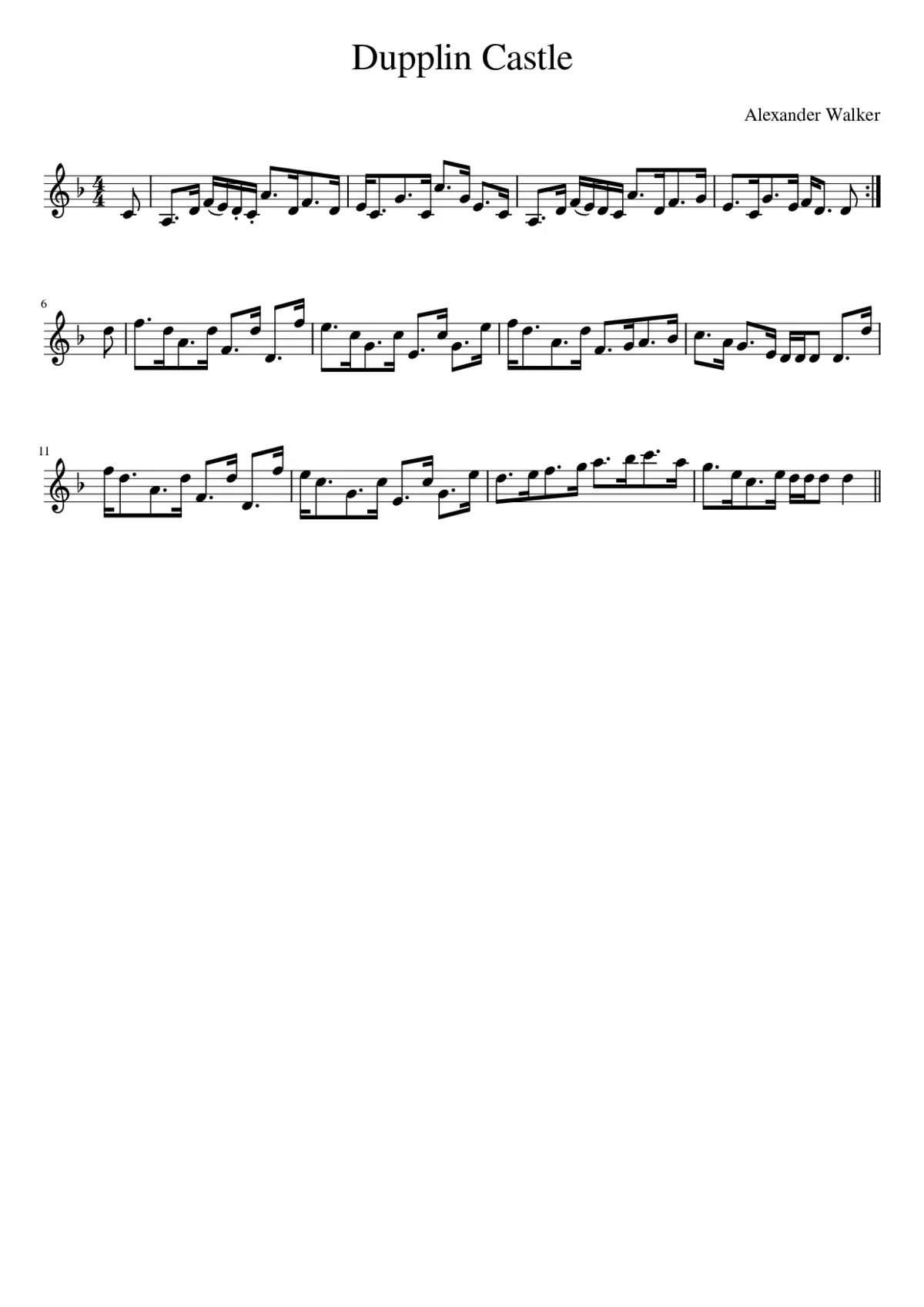 Dupplin Castle - Page 1