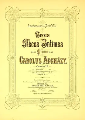 Trois Pieces Intimes