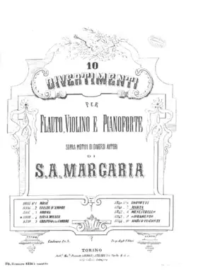 10 Divertimenti sopra motivi di diversi autori