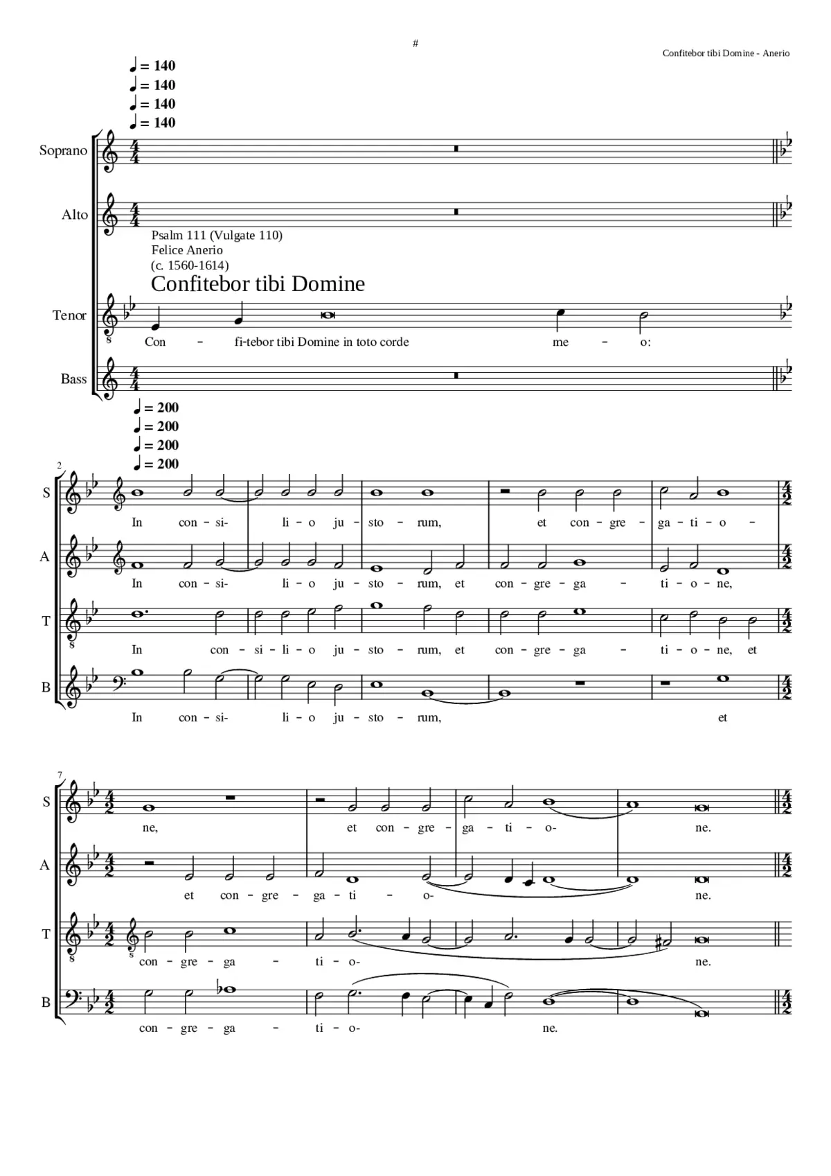 Confitebor tibi Domine - Page 1