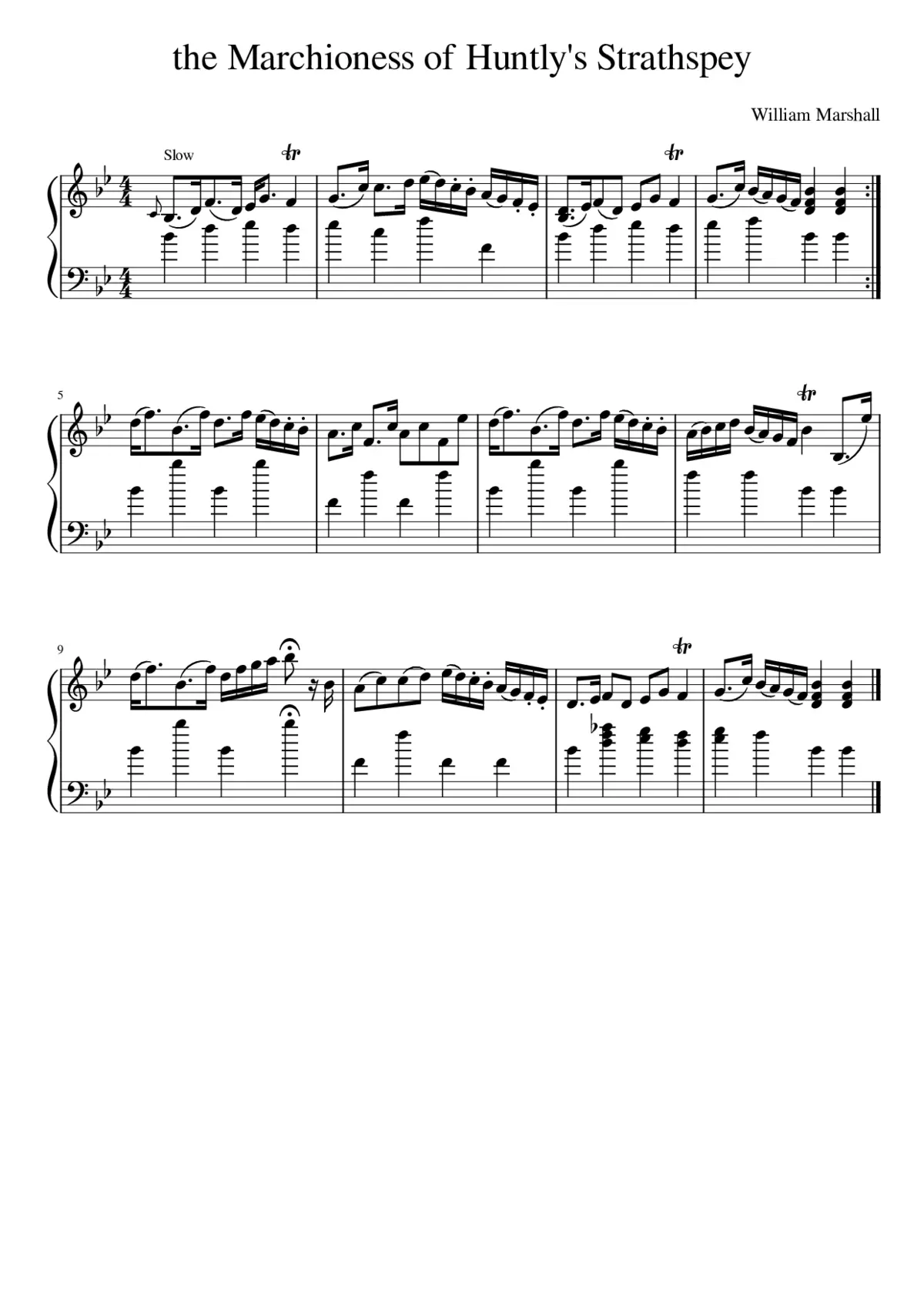 The Marchioness of Huntly - Page 1