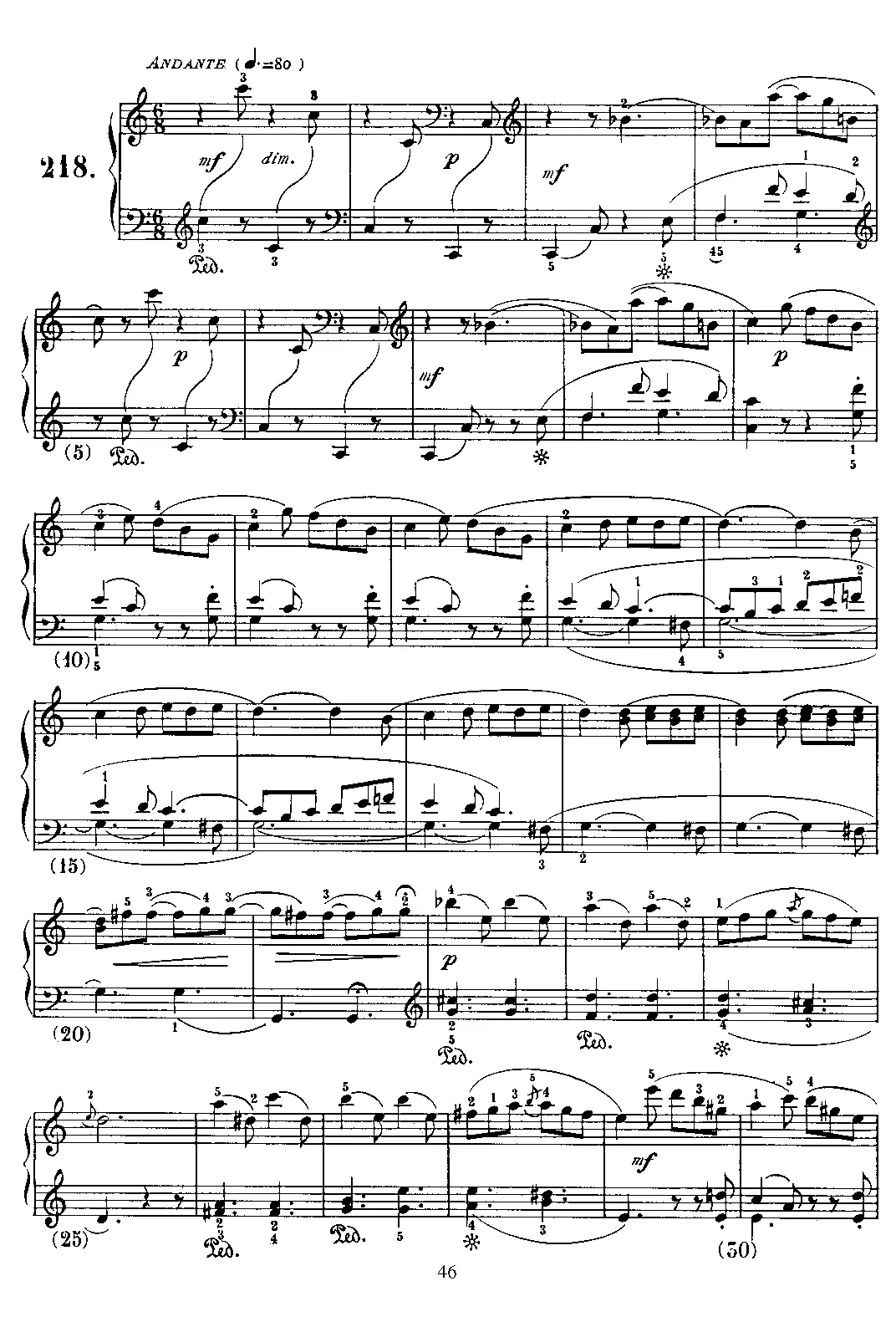 Keyboard Sonata in C major - Page 1
