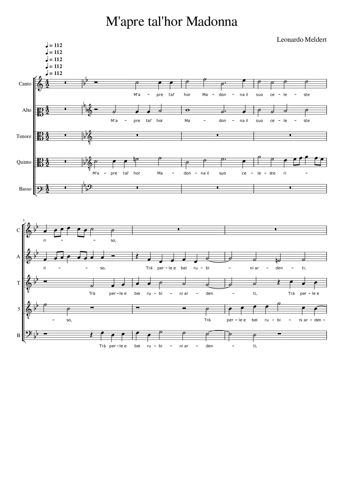 M'apre tal'hor Madonna - Page 1