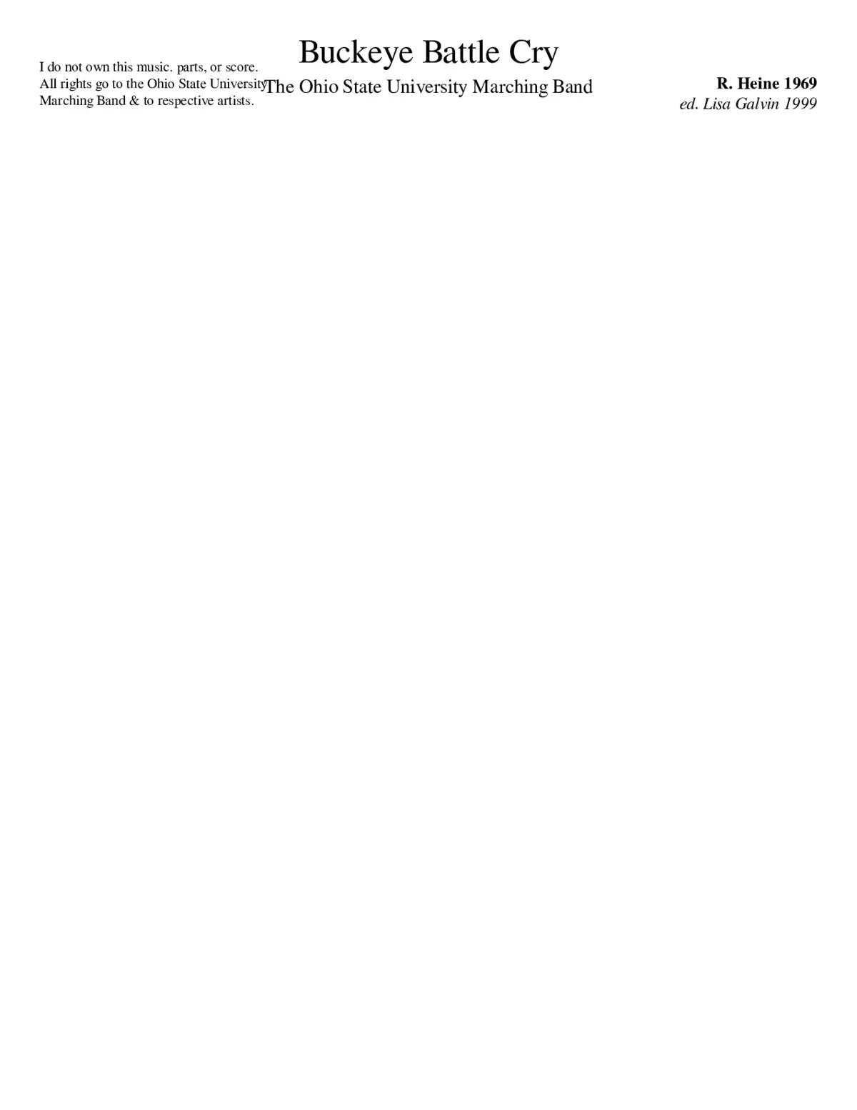 buckeye battle cry - Page 1