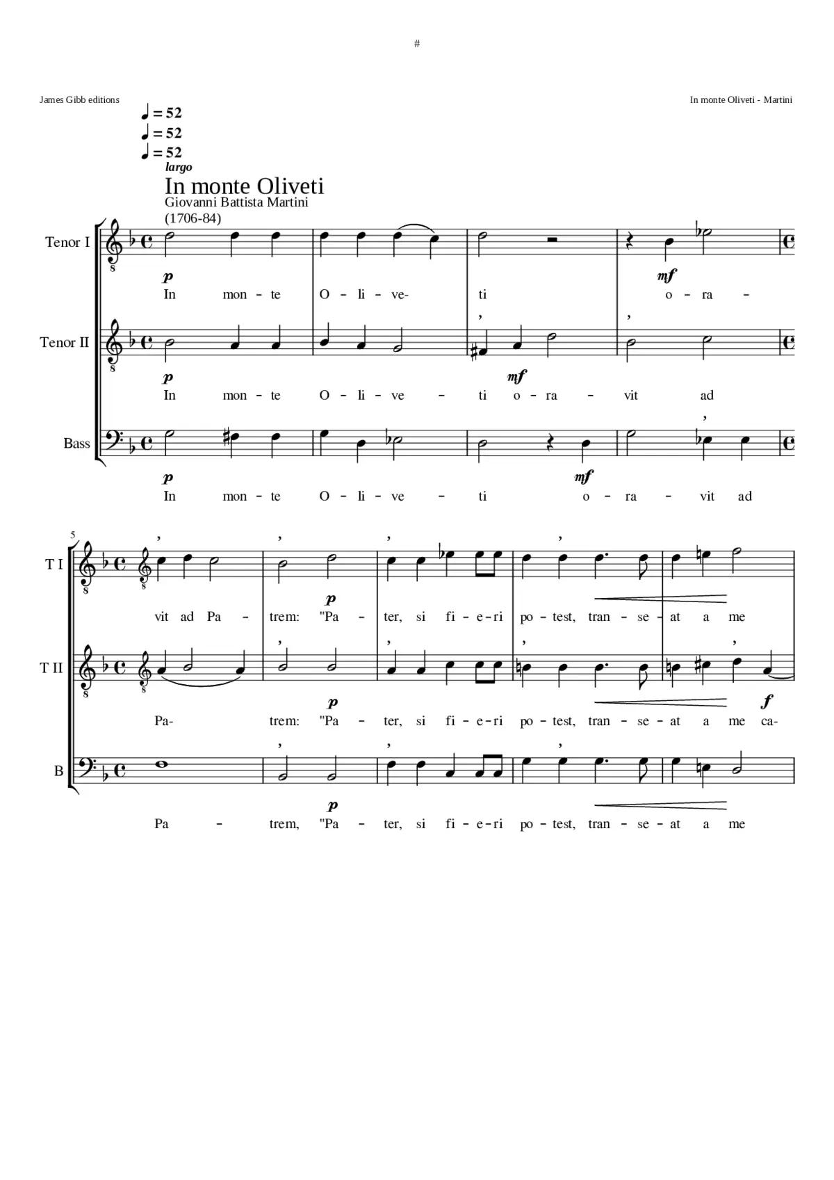 In monte Oliveti - Page 1