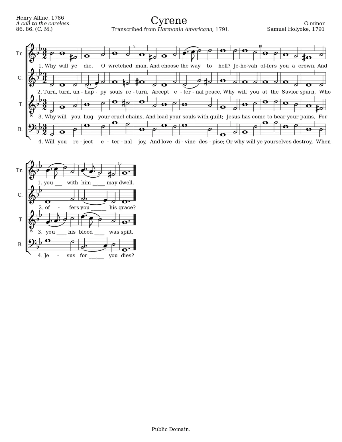 Cyrene - Page 1
