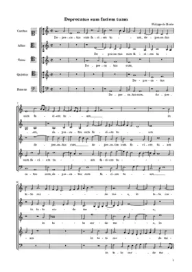 Deprecatus sum faciem tuam