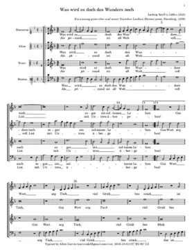 Was wird es doch des Wunders noch a 4