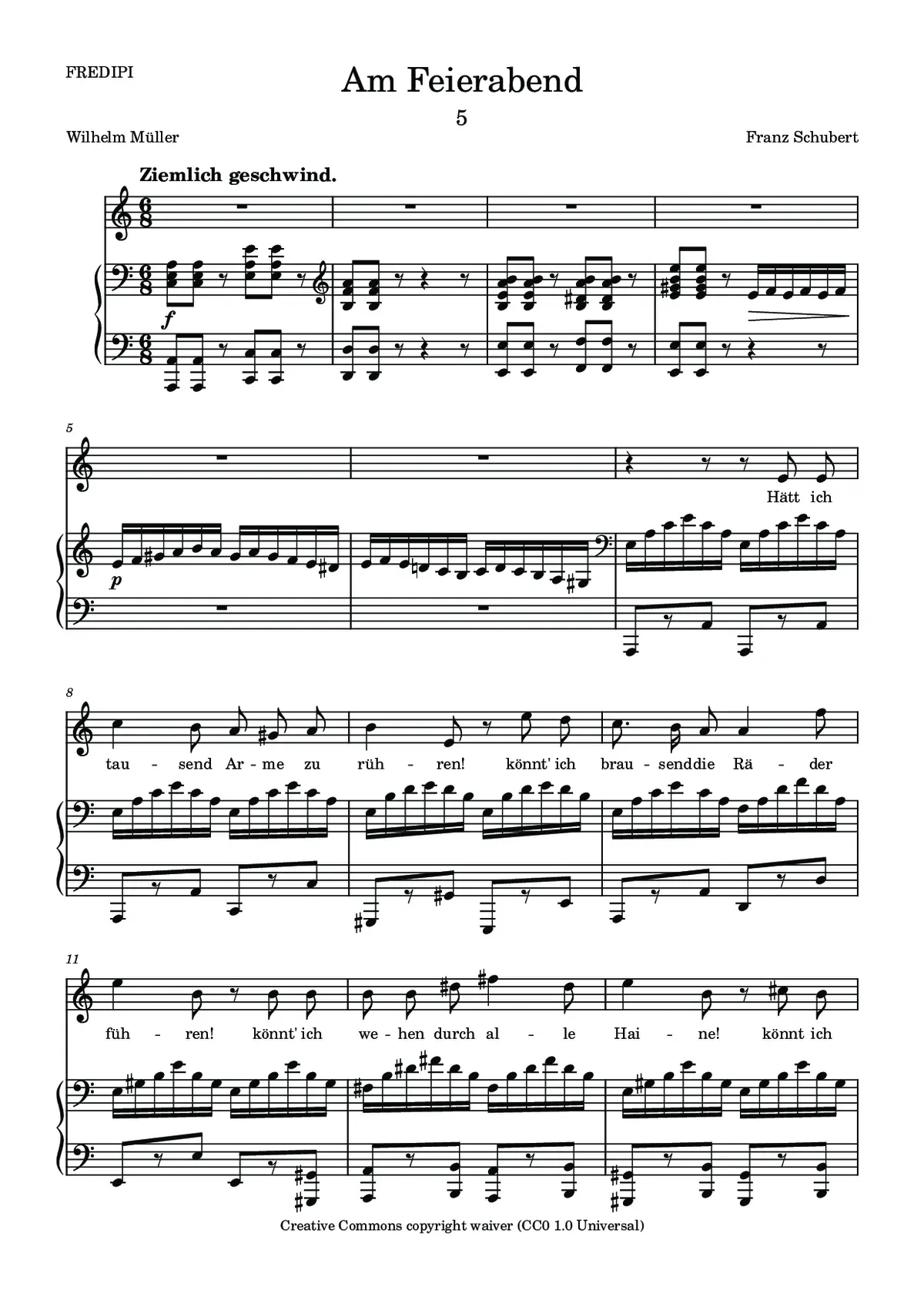 Am Feierabend - Page 1