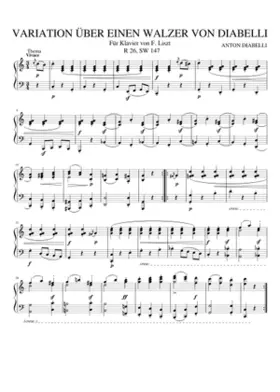 Variation on a Waltz by Diabelli S.147