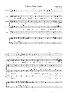 O quam beata lancea