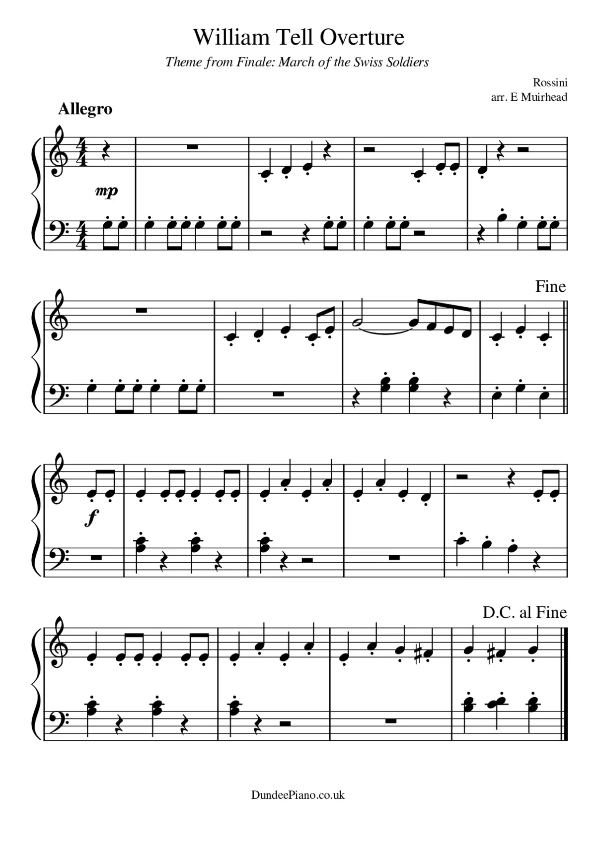 Guillaume Tell - Page 1